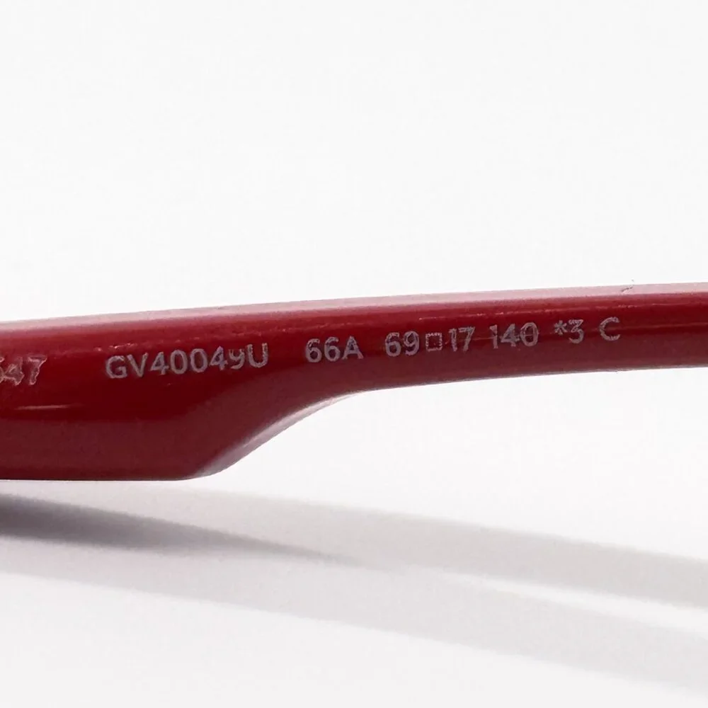 NEW GIVENCHY GV40049U 66 RED UNISEX SUNGLASSES GIVENCHY